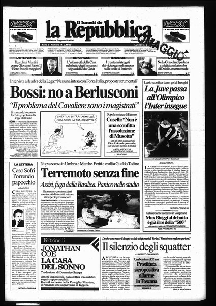 Il lunedì de La repubblica